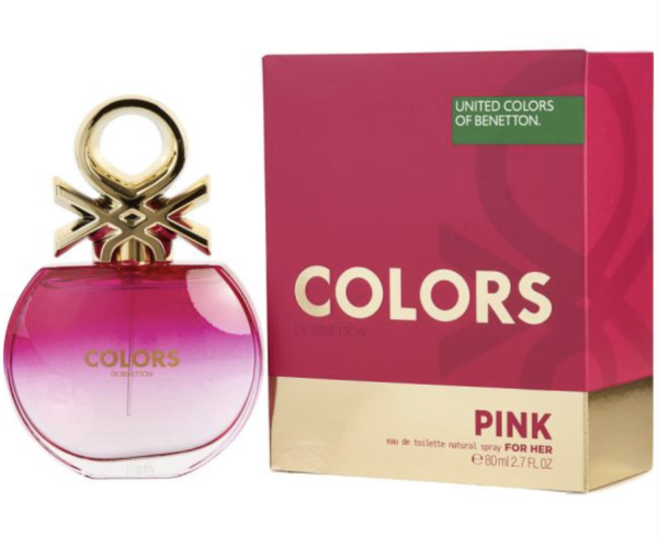 BENETTON COLORS WOMAN PINK 80ML EDT MUJER