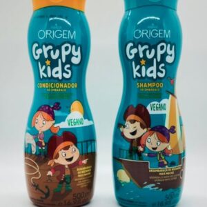 NAZCA GRUMPY KIDS SHAMPOO Y ACONDIONADOR CELESTE 500 ML C/U
