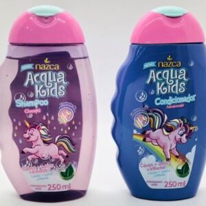 DUO SHAMPOO Y ACONDICIONADOR ACQUA KIDS NAZCA UNICORNIO 250ML C/U
