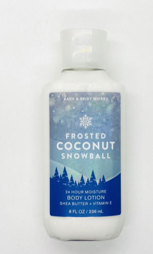FROSTED COCONUT SNOWBALL CREMA BATH & BODY WORK 236 ML