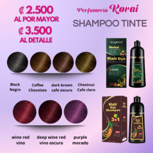 SHAMPOO TINTE AUGEAS/MEIDU