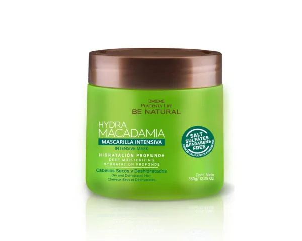 MASCARILLA HYDRA MACADAMIA 350G BE NATURAL