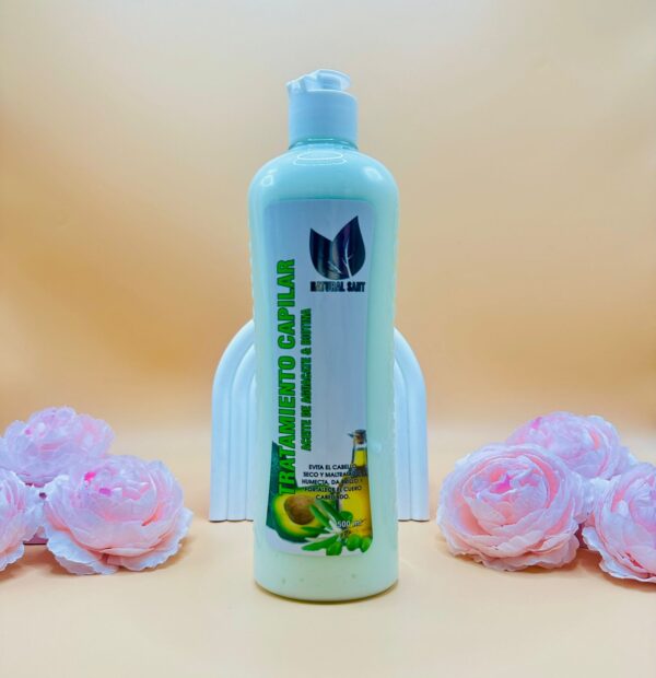 TRATAMIENTO CAPILAR ACEITE DE AGUACATE Y BIOTINA 500ML NATURAL SANT