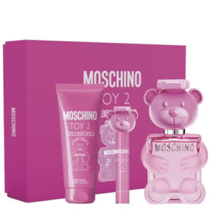 ESTUCHE MOSCHINO TOY 2 BUBBLEGUM 3 PIEZAS MUJER