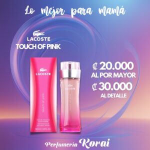 LACOSTE TOUCH PINK PROMO DE LA SEMANA