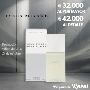 PROMO DE LA SEMANA ISSEY MIYAKE 200 ML DEL 20 AL 26 OCT