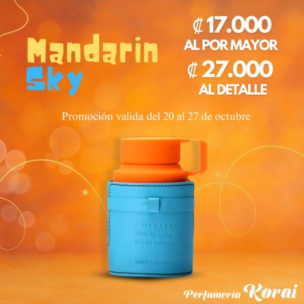 PROMO DE LA SEMANA MANDARIN SKY 20 AL 26 DE OCT