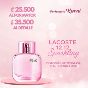 PROMO DE LA SEMANA LACOSTE SPARKLING 10 AL 16 NOVIEMBRE