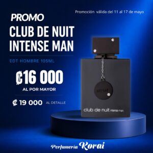 PDS CLUB DE NUIT INTENSE DEL 11 AL 17 DE MAYO