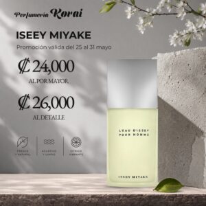 A* PDS ISSEY MIYAKE 125ML DEL 25 AL 31 DE MAYO