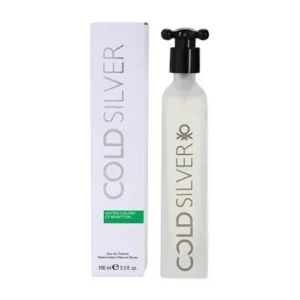 BENETTON COLD SILVER EDT 100ML HOMBRE