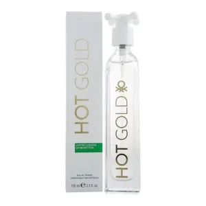A* BENETTON HOT GOLD EDT 100ML MUJER