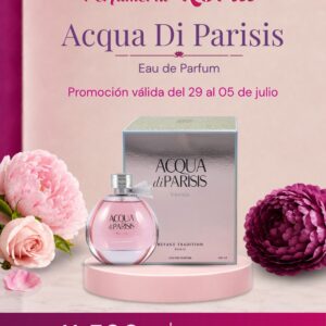 PDS AQUA DI PARISIS 100ML MUJER DEL 29 AL 05 DE JULIO