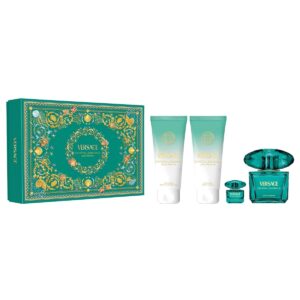 ESTUCHE VERSACE CRYSTAL EMERALD 4 PIEZAS