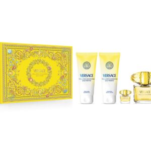 ESTUCHE VERSACE YELLOW DIAMOND 4 PIEZAS