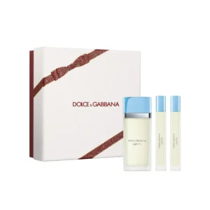 ESTUCHE DOLCE GABBANA LIGHT BLUE MUJER 3 PIEZAS