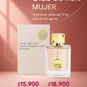 PDS CLUB DI NUIT MUJER 105ML DEL 27 DE JULIO AL 02 DE AGOSTO