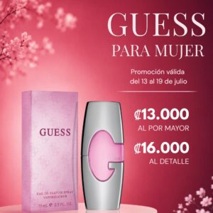 PDS GUESS ROSADO MUJER 100ML DEL 13 AL 19 DE JULIO
