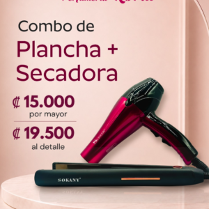 Combo plancha + secadora