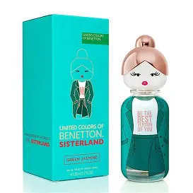 BENETTON SISTERLAND GREEN JASMINE 80ML EDT MUJER