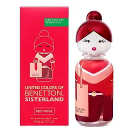 BENETTON SISTERLAND RED ROSE 80ML EDT MUJER