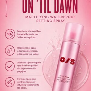 FIJADOR DE MAQUILLAJE ONE SIZE 100ML