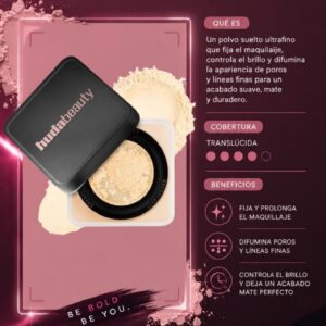 SELLADOR DE MAQUILLAJE BANANA BREAD HUDA BEAUTY 20G COCO MENTA CR