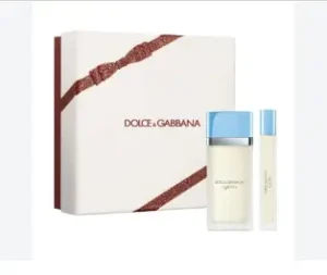 A* ESTUCHE DOLCE GABBANA LIGHT BLUE EDT 100ML Y 10ML