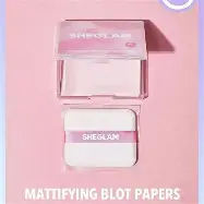 PAPELES MATIFICANTE CON BORLA Y ESPEJO 50PCS