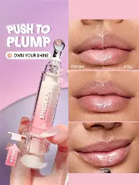 SHEGLAM BOOSTER SHINE BRILLO LABIAL VOLUMINIZAD OROWN YOUR SHINE
